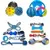 Pet Planet Chiens Lot de 15 Jouets de Mastication
