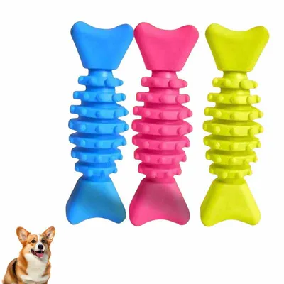 Petopia Jouet interactif en caoutchouc pour animaux de compagnie Petopia Jouet interactif en caoutchouc pour animaux de compagnie