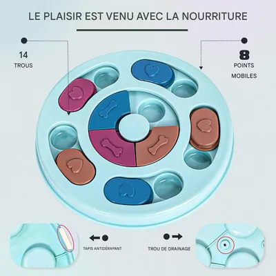 Pet Planet ZooVenture Stimule IQ Soulage Anxiété Jouet Puzzle Pour Chien