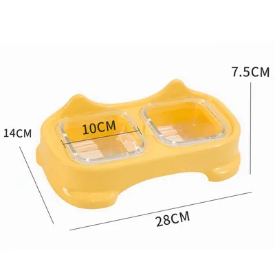 FurryFusion Gamelle double pour chat