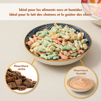 IntiMeg Gamelle en céramique pour chats