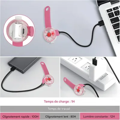Pet Planet Pendentif lumineux pour chien