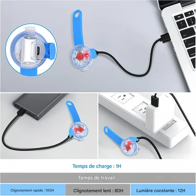 Pet Planet Pendentif lumineux pour chien