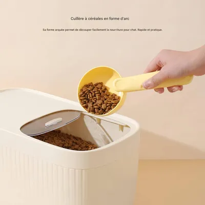 FurryFusion cuillère de nourriture pour chiens en forme de fromage