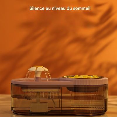 Pet Planet Chats AquaFun Ensemble Fontaine et Bol Alimentaire