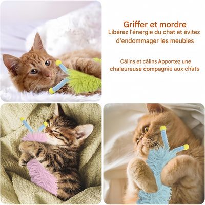 Pet Planet Chats CatnipPillowSet Lot de 3 Jouets