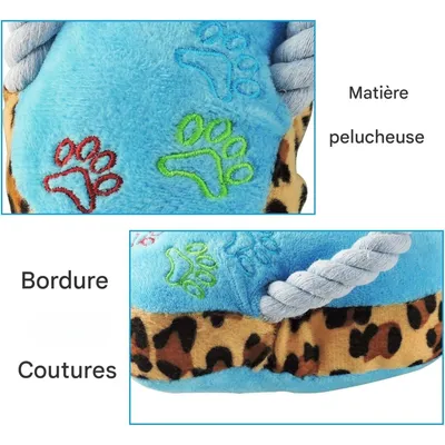 Pet Planet Chiens SlipperSet Jouet en Peluche