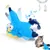 MCBOSON Jouet pour chat oiseau électrique bleu MCBOSON Jouet pour chat oiseau électrique bleu