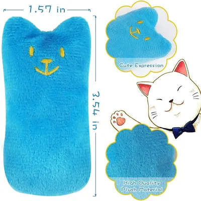 IntiMeg Jouets pour chats en herbe à chat