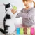 IntiMeg Jouets pour chats en herbe à chat
