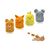 Pet Planet Jouets en peluche à herbe à chat 4 pièces