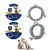 Petopia Lot de 2 colliers pour chat anti-infection Petopia Lot de 2 colliers pour chat anti-infection