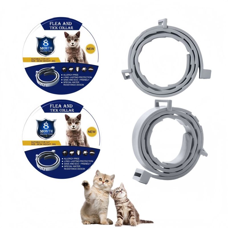 Petopia Lot de 2 colliers pour chat anti-infection