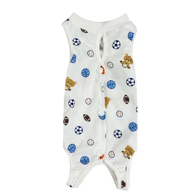 FurryFusion Combinaison de récupération Football pour chat