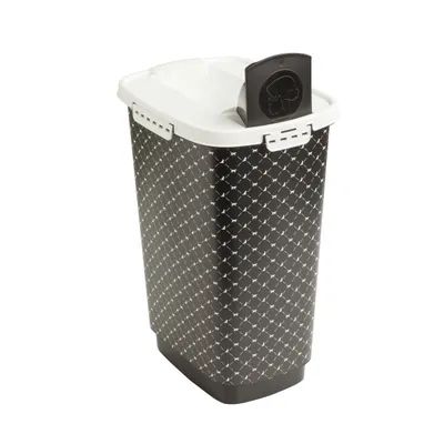 CPL Pet Food Container B&W Chat/Chien 25 L