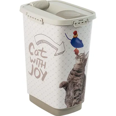 ROTHO Pet Food Container JOY Chat 25 L ROTHO Pet Food Container JOY Chat 25 L