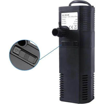 Filtre d'aquarium filtre interne pompe de filtre interne avec tige