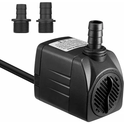 1500L/H Pompe à Eau Submersible, 25W Ultra Silencieuse Pompe d'aquarium