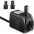 1500L/H Pompe à Eau Submersible, 25W Ultra Silencieuse Pompe d'aquarium