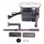 Pompe murale à membrane huileuse pour filtre 220V