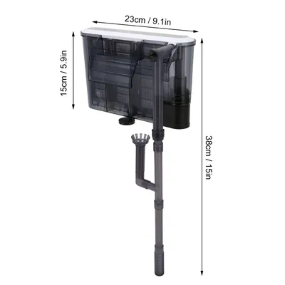 Filtre pour aquarium à poisson suspendu 220V
