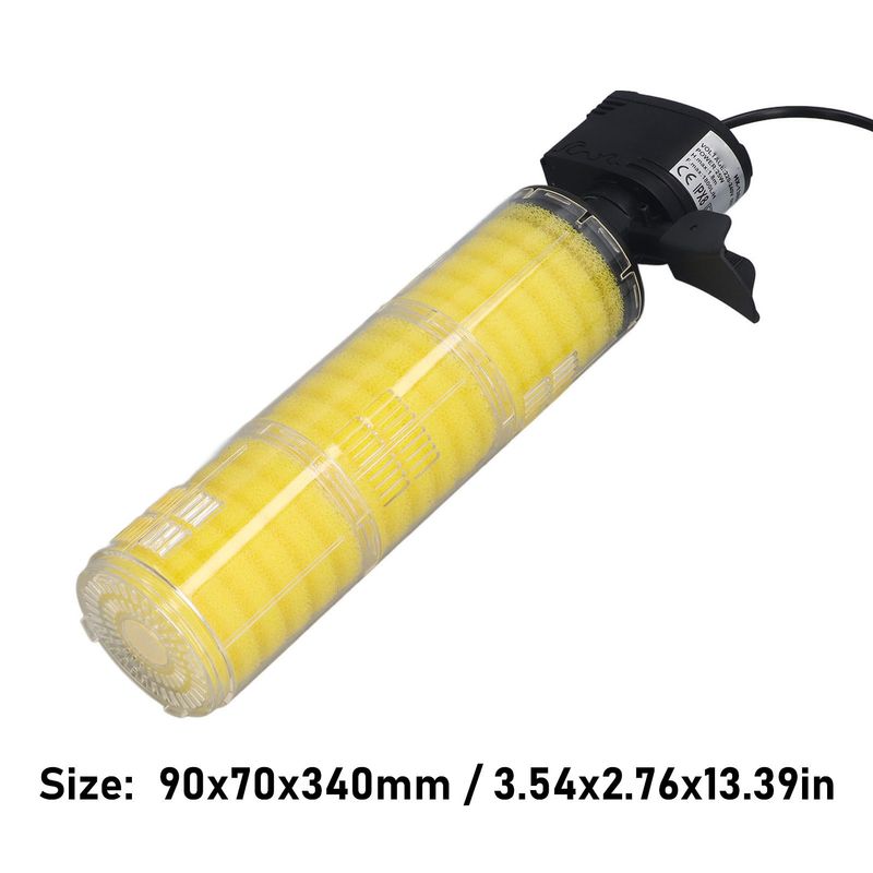 ZENITHMIND Pompe de réservoir de poisson de filtre intégré 220V