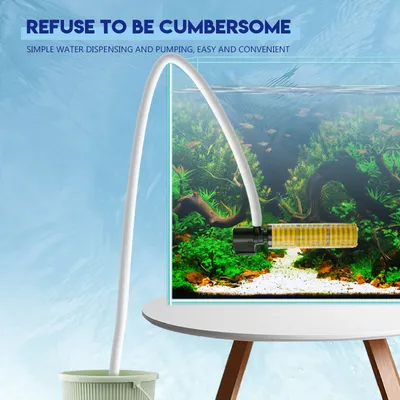 ZENITHMIND Pompe de réservoir de poisson de filtre intégré 220V
