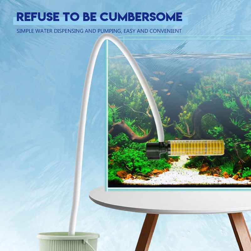 ZENITHMIND Pompe de réservoir de poisson de filtre intégré 220V