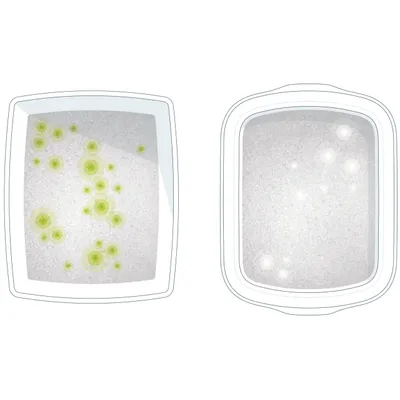 NOBA-Bac à Litière Aéré ECO Bleu