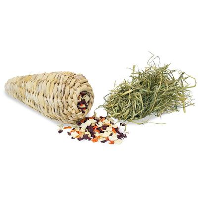 nanook Carotte à ronger JR FARM – 125 g – fourrée au foin et légumes