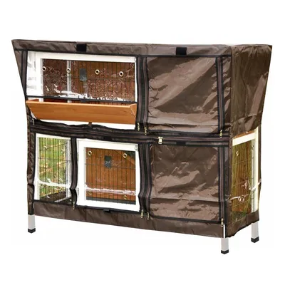 nanook Housse de protection pour clapier série "Bommel" 123 x 51 x 91 cm