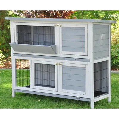 nanook Clapier Bommel gris 122 x 50 x 101 cm avec tiroirs en plastique