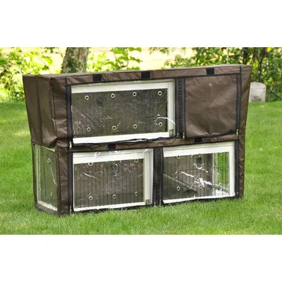 nanook Housse de protection pour clapier 122 x 49 x 83 cm - étanche