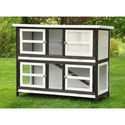 nanook Clapier pour petits animaux "Frederik" 120 x 50 x 104 cm