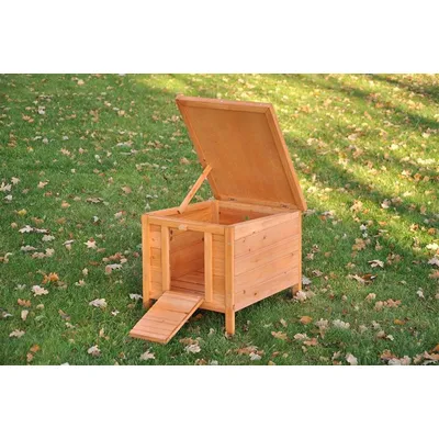 nanook Maison pour petits animaux "Krümel" naturel 42 x 51 x 43 cm