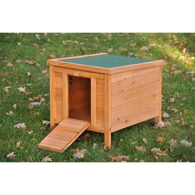 nanook Maison pour petits animaux "Krümel" naturel 42 x 51 x 43 cm