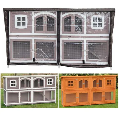 nanook Housse de protection imperméable pour clapier double Murmel