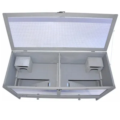 nanook Cage pour petits rongeurs gris 92 x 34 x 48 cm