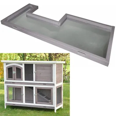 nanook Bac supérieur de rechange pour clapier Balu 32107 – 108,5 x 42,5 cm