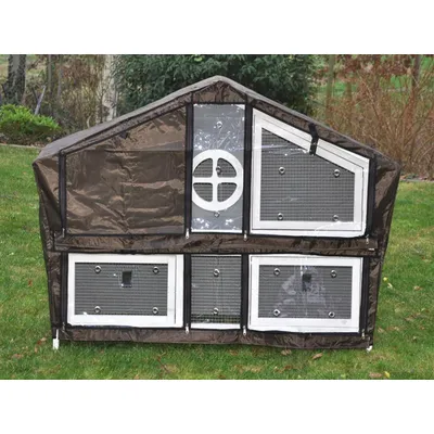 nanook Housse de protection pour clapier série "Momo" 143 x 58 x 110 cm