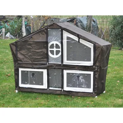 nanook Housse de protection pour clapier série "Momo" 143 x 58 x 110 cm