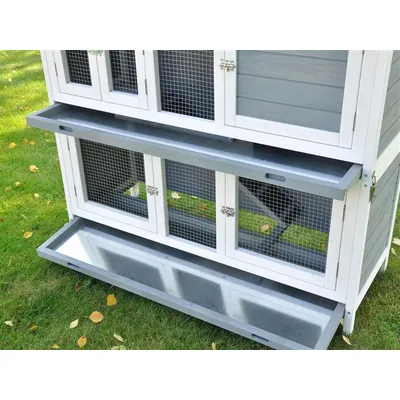 nanook Clapier pliable Silas 120 x 50 x 104 cm – montage rapide