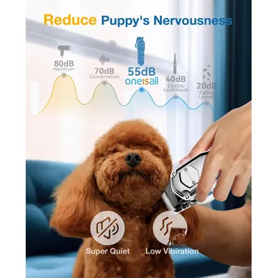 Tondeuse pour pattes et pelage Oneisall RFC-676 - Toilettage pour chiens