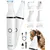 Tondeuse Oneisall 4 en 1 pour chat et chien - Kit de toilettage - Blanc