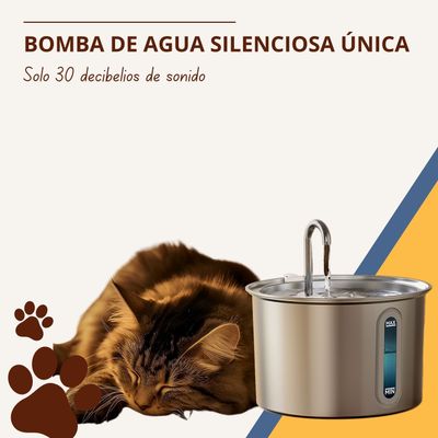 Fontaine à eau Oneisall pour chats et chiens - Fontaines à eau de 2 litres