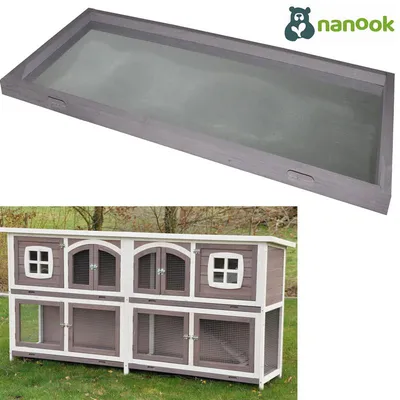 nanook Bac inférieur de rechange pour clapier Murmel XXL 32105