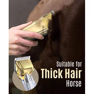 Tondeuse Oneisall RK-034 - Sans fil - Rechargeable - Cheval