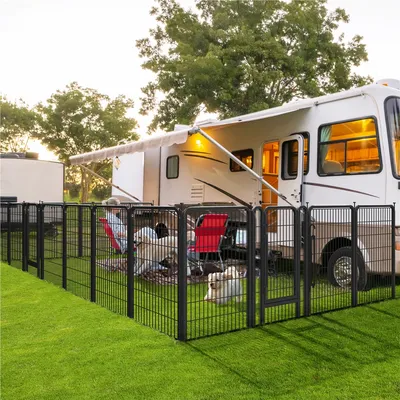 Yaheetech Parc pour Chien Solide et Stable