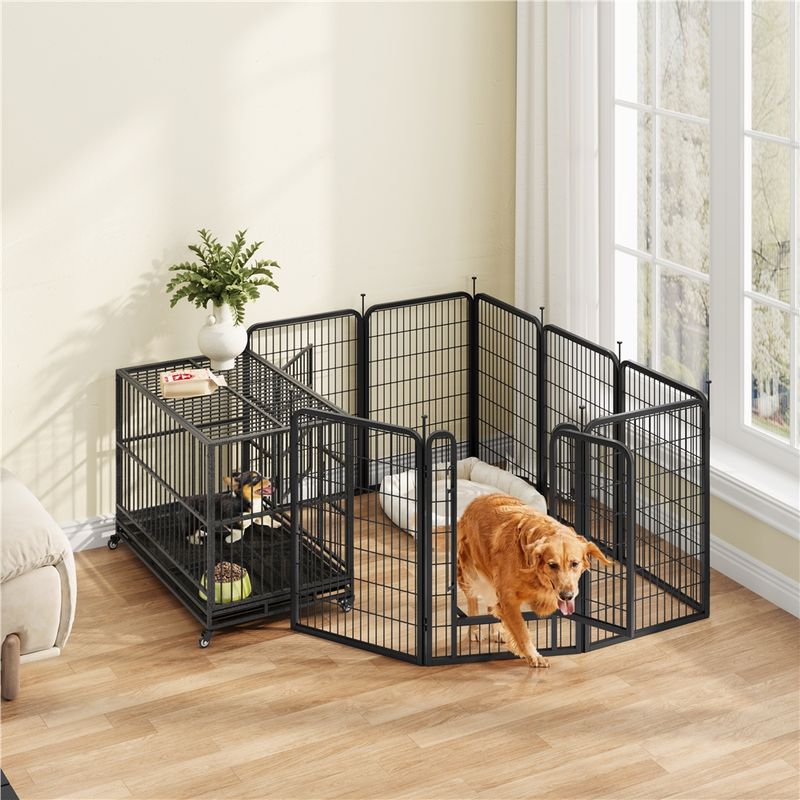 Yaheetech Parc pour Chien en 8 Panneaux