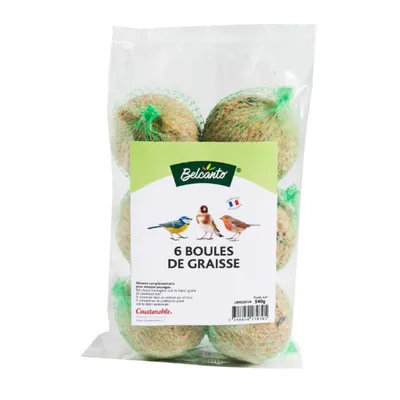 Coustenoble - Boules de graisse avec filet (90gx6)